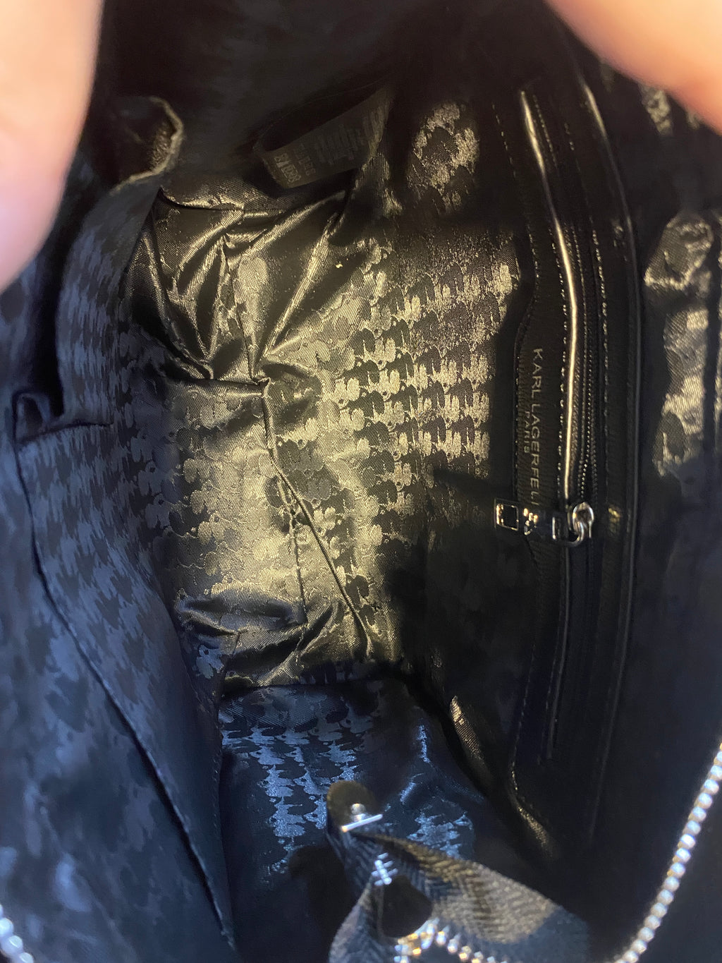 Karl Lagerfeld Canvas Tote Bag
