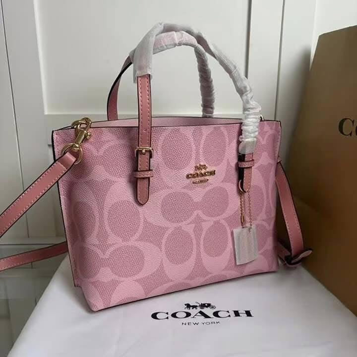 COACH Mollie Tote Bag 25 In Signature Canvas