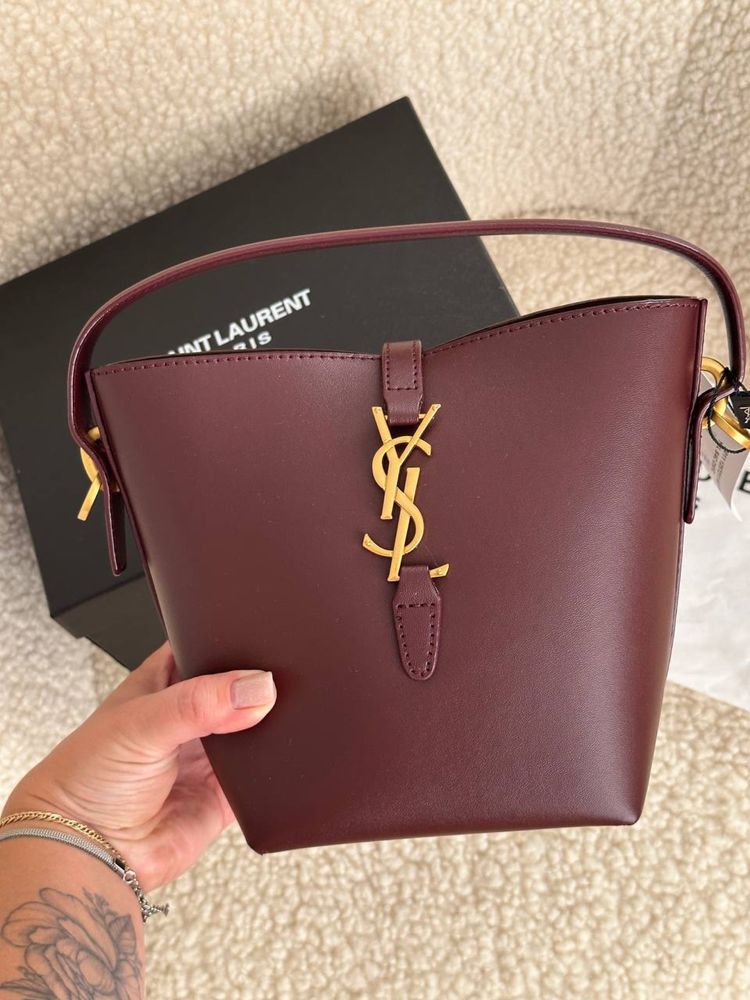 SAINT LAURENT Small Le 37 Bucket Bag