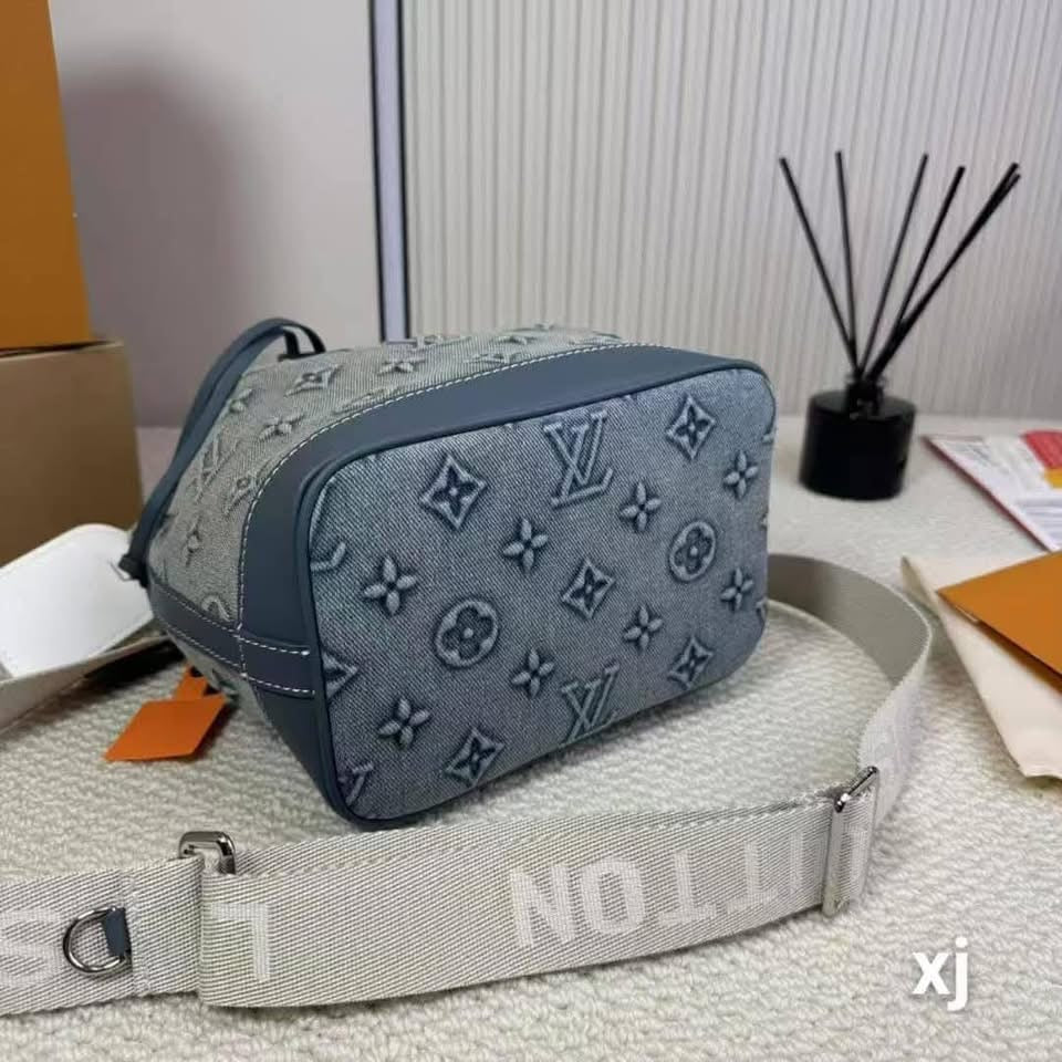 LV Denim Bucket Bag