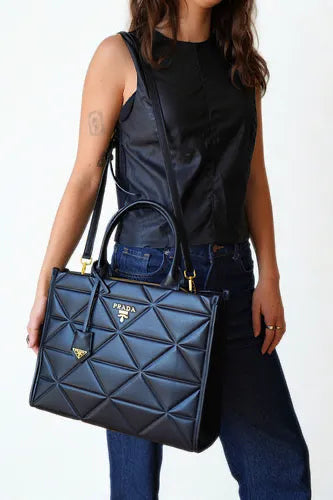Prada Supernova Quilted Tote Bag