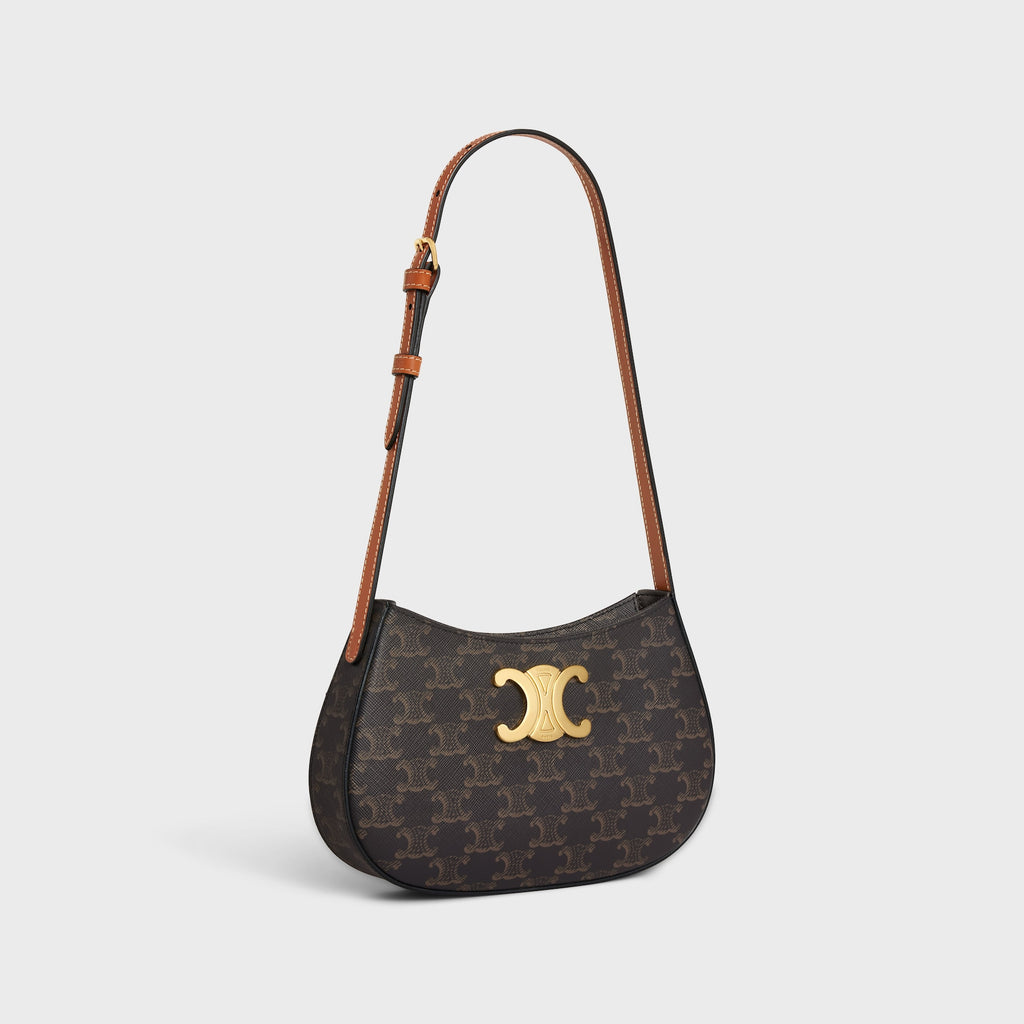 CELINE Small Tilly Bag in Shiny Calfskin
