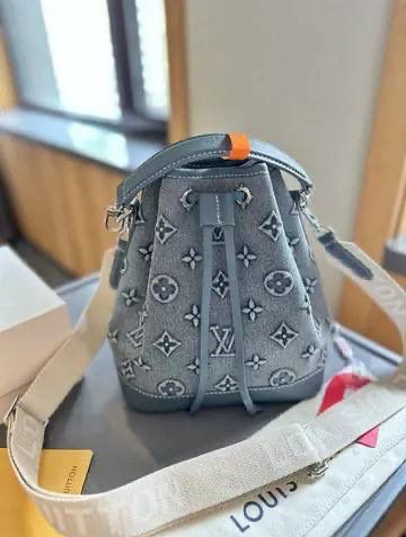 LV Denim Bucket Bag