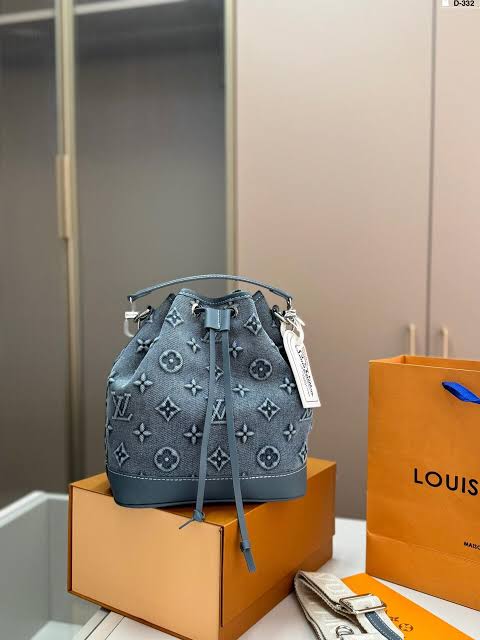 LV Denim Bucket Bag