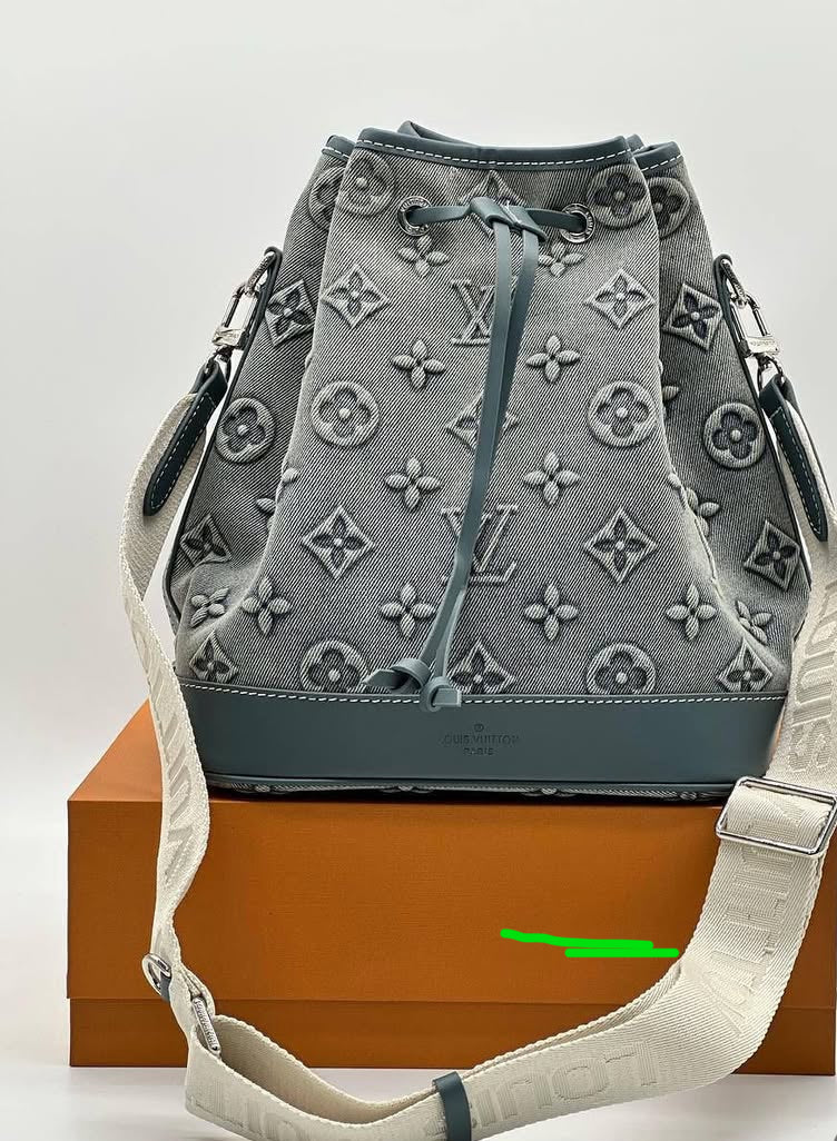 LV Denim Bucket Bag