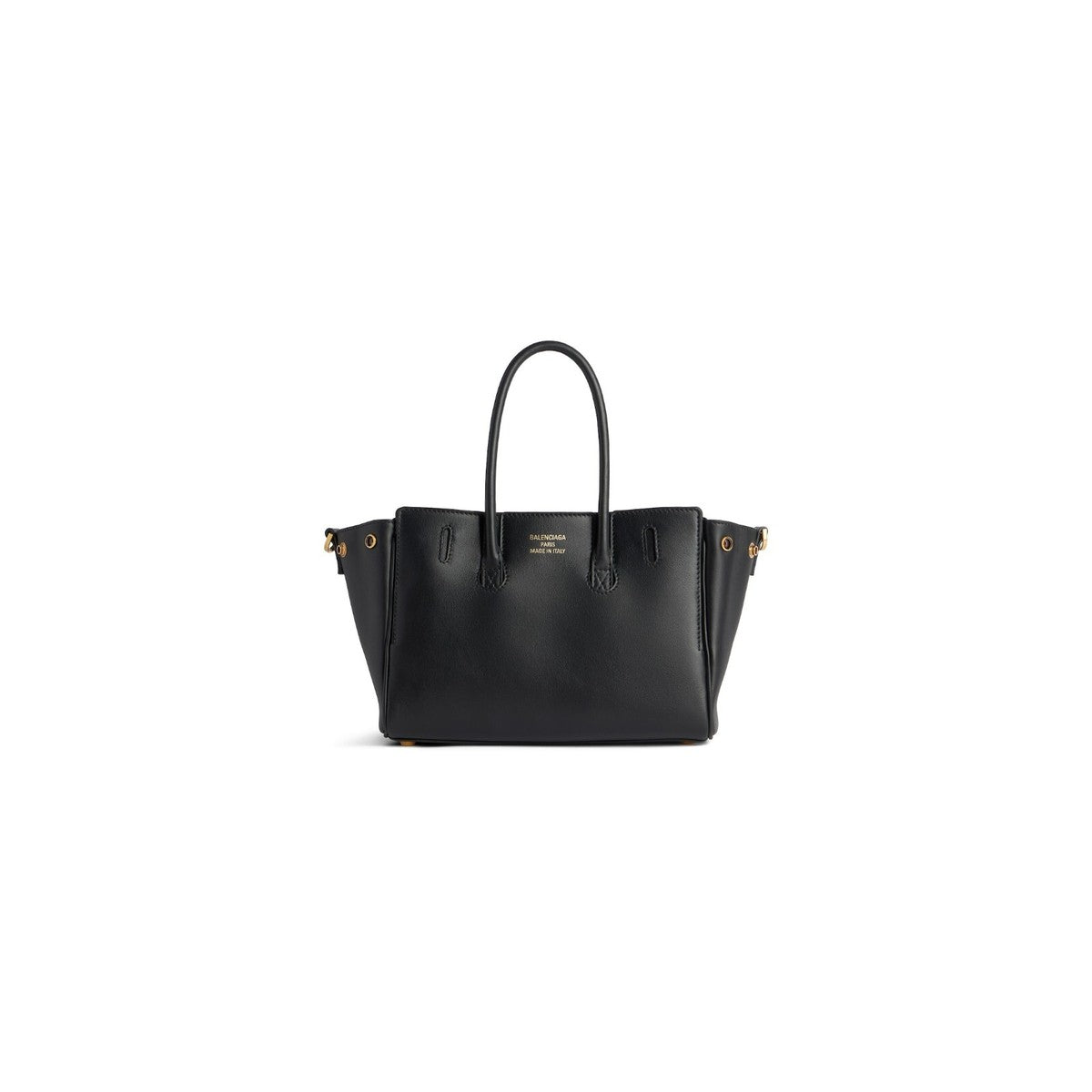BALENCIAGA Bel Air Small Smooth Leather Carry All Top Handle Bag New