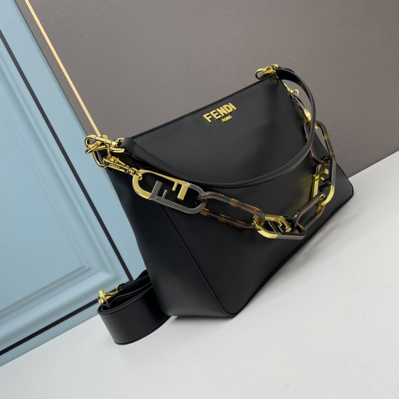 Fendi Chain Handle Tote Bag