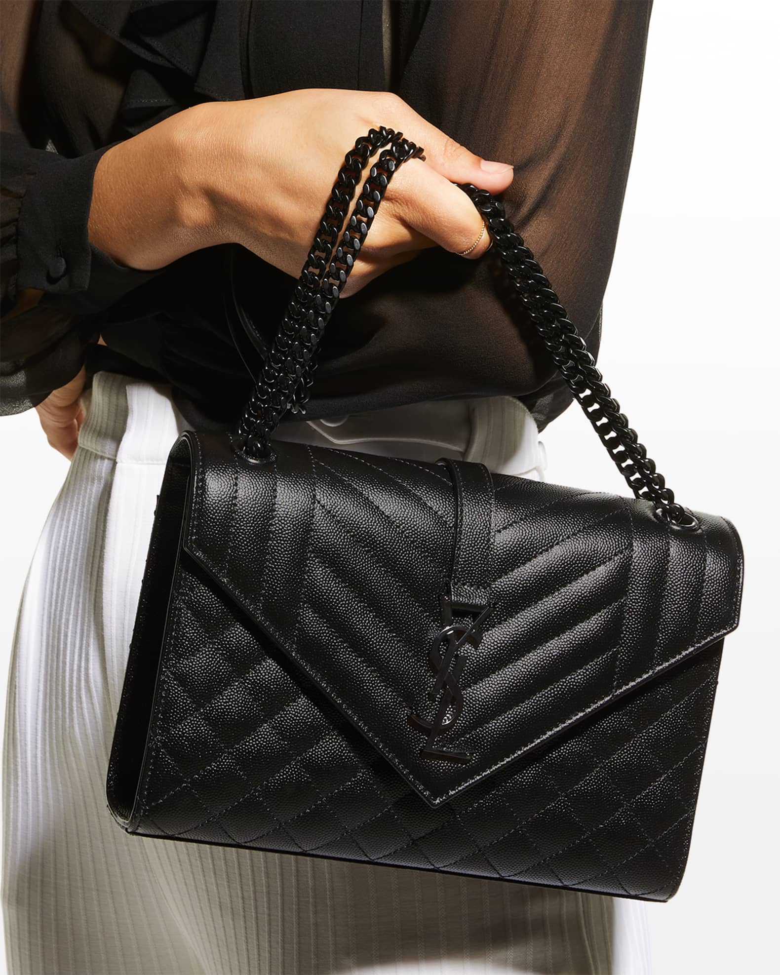 Saint Laurent Envelope leather