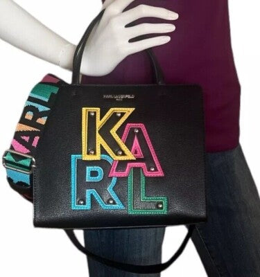Karl Lagerfeld Canvas Tote Bag