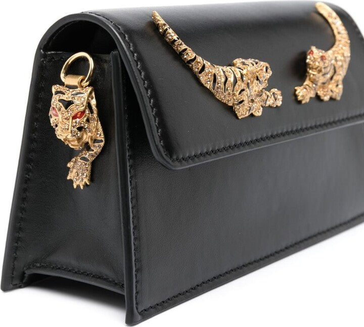 Roberto Cavalli Snake-Texture Bag