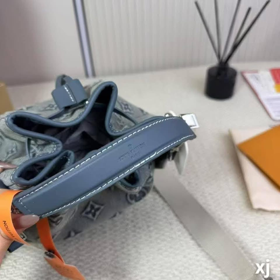 LV Denim Bucket Bag