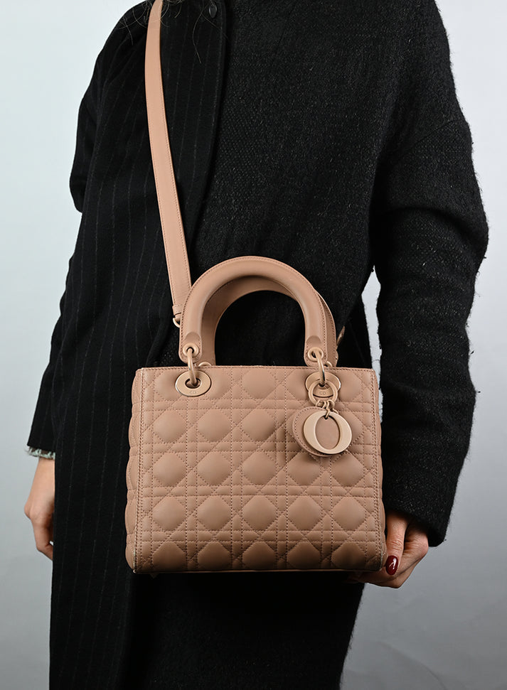 Lady Dior Matte Bag