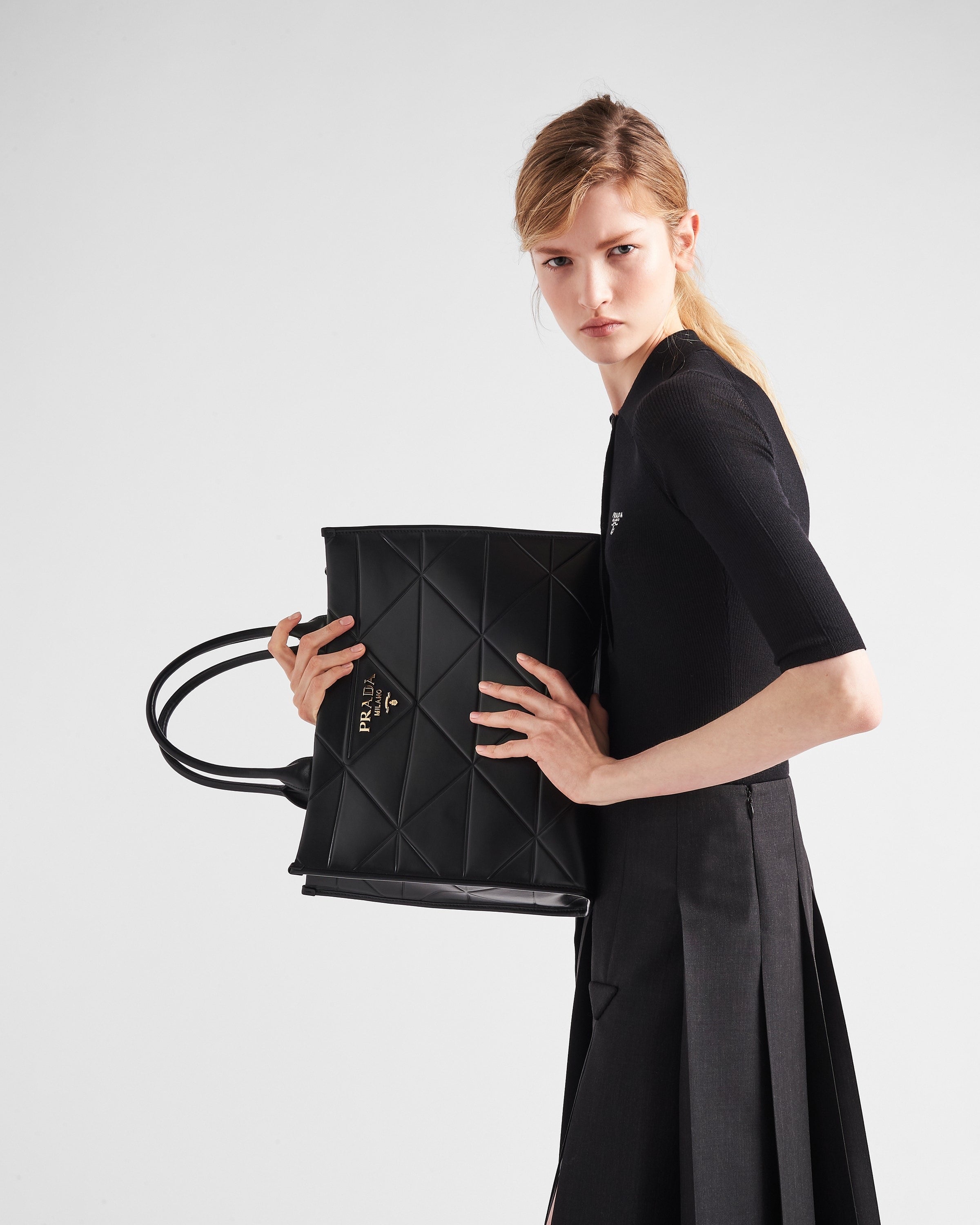 Prada Supernova Quilted Tote Bag