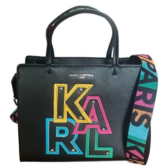 Karl Lagerfeld Canvas Tote Bag