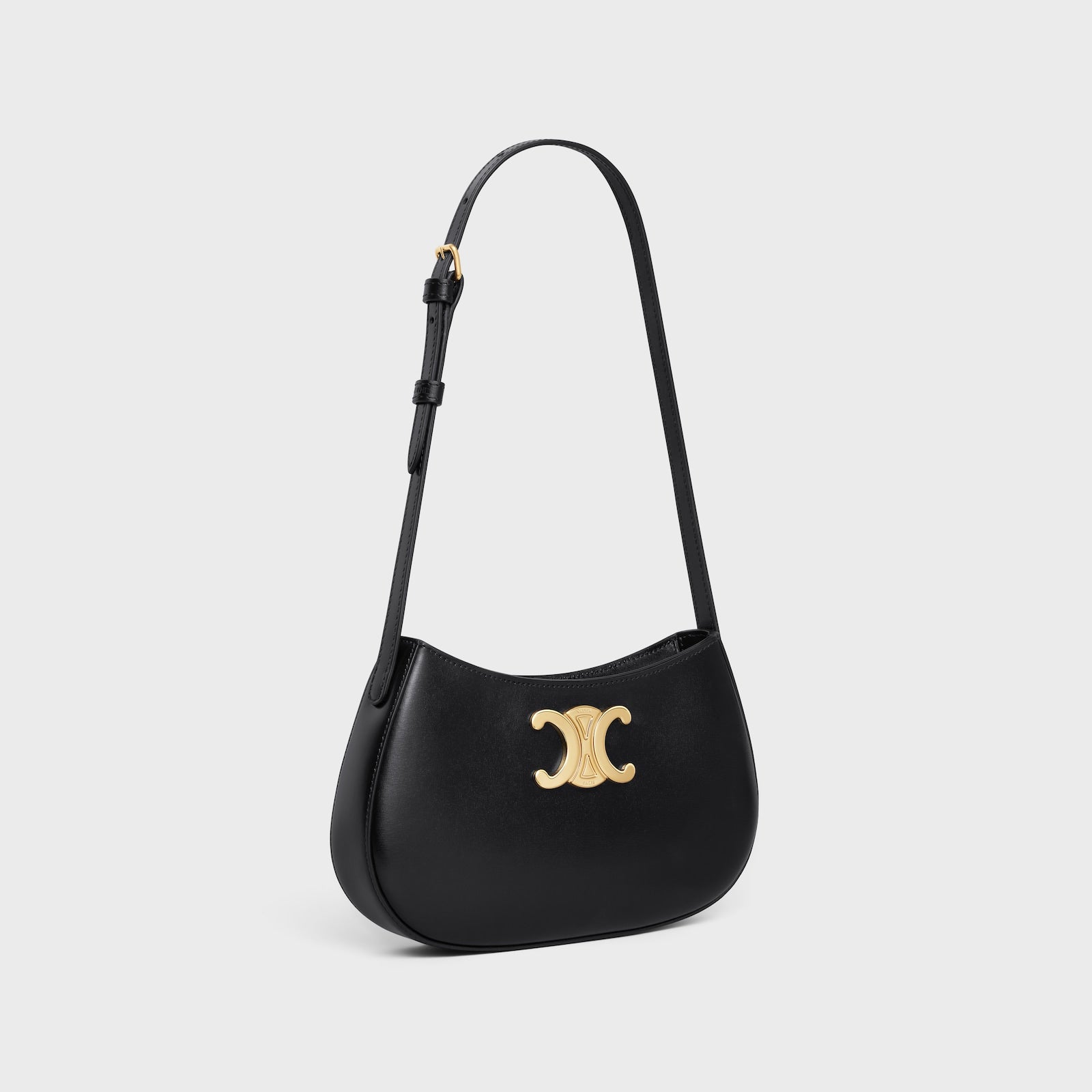 CELINE Small Tilly Bag in Shiny Calfskin