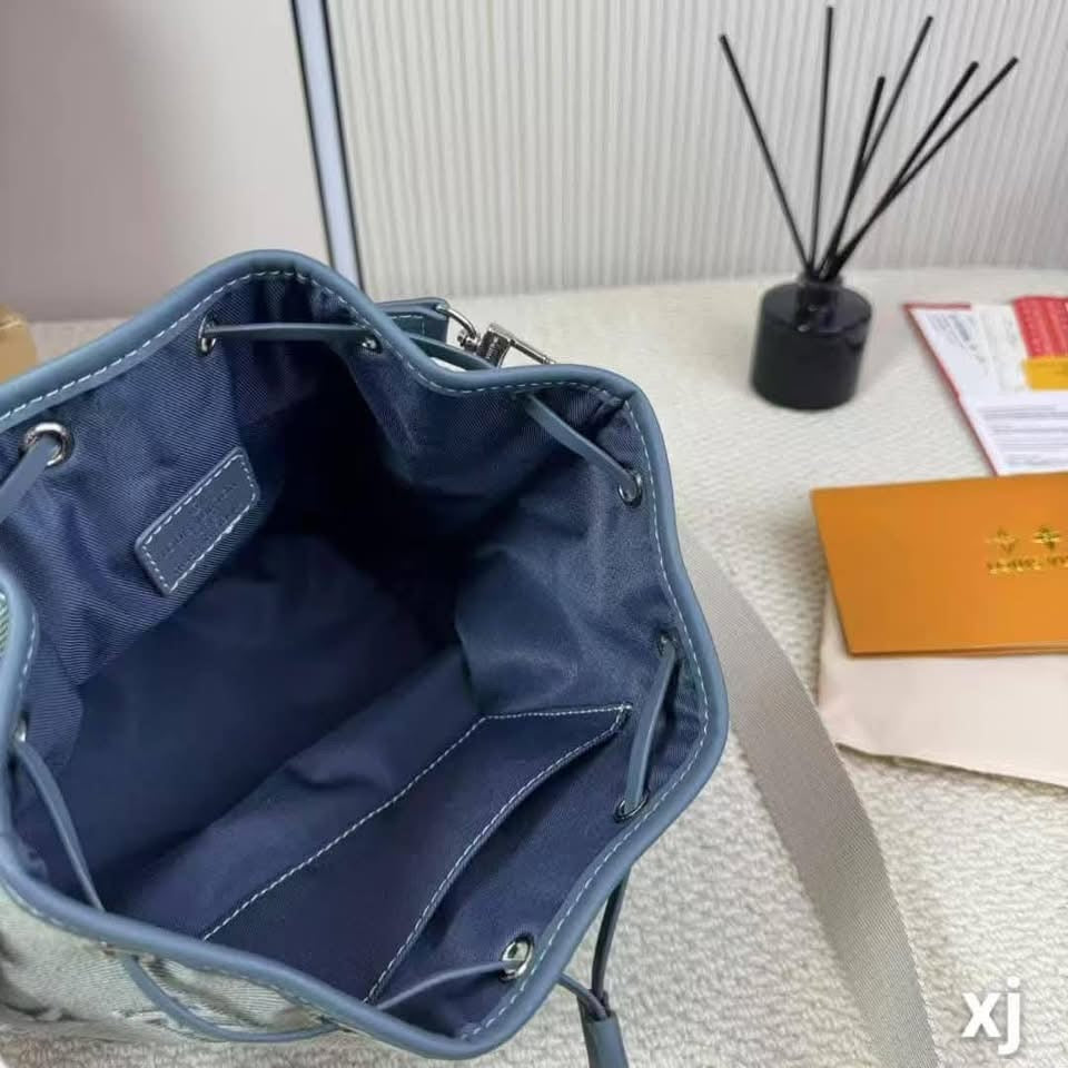 LV Denim Bucket Bag