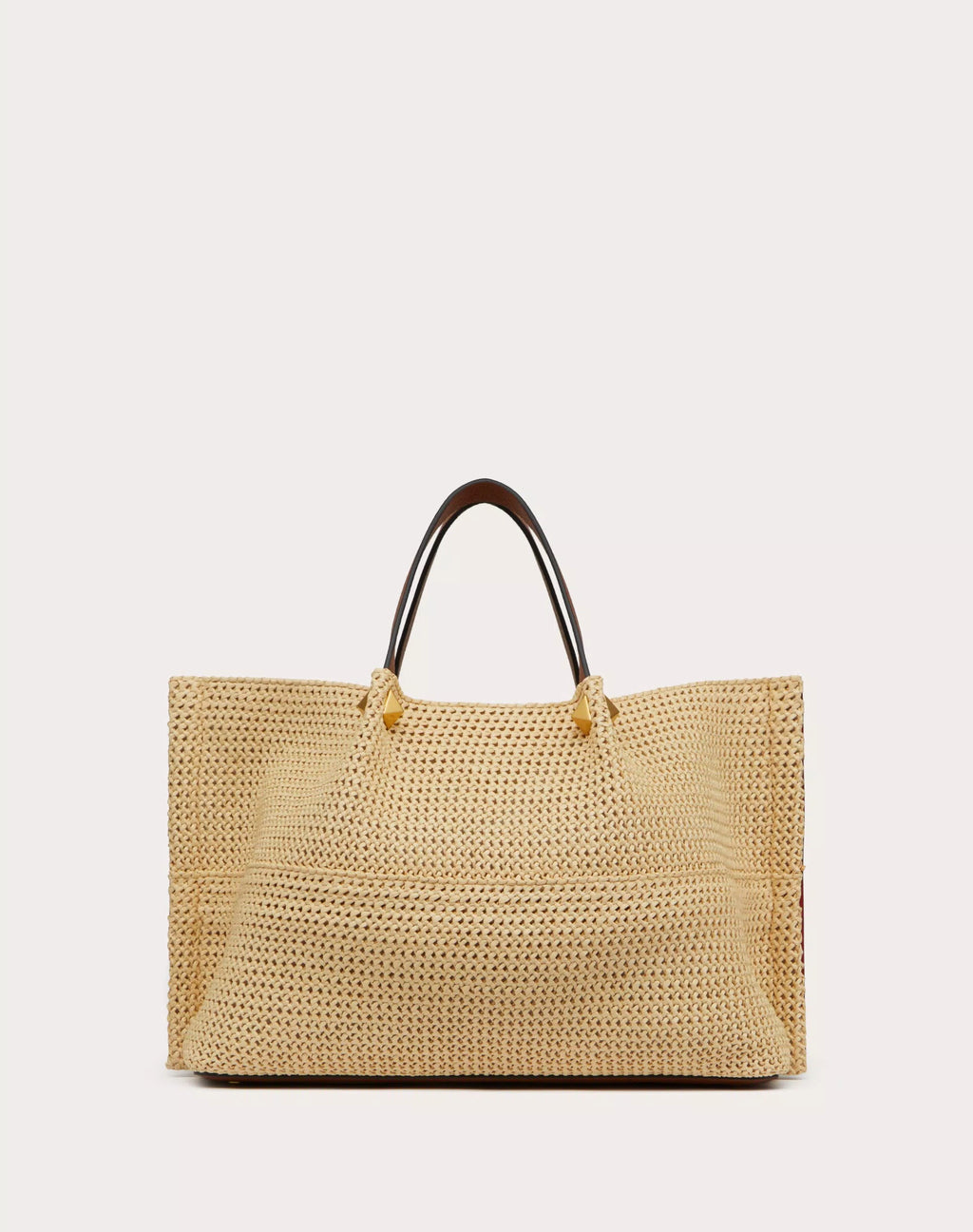 Medium Straw Summer Tote Valentino Bag