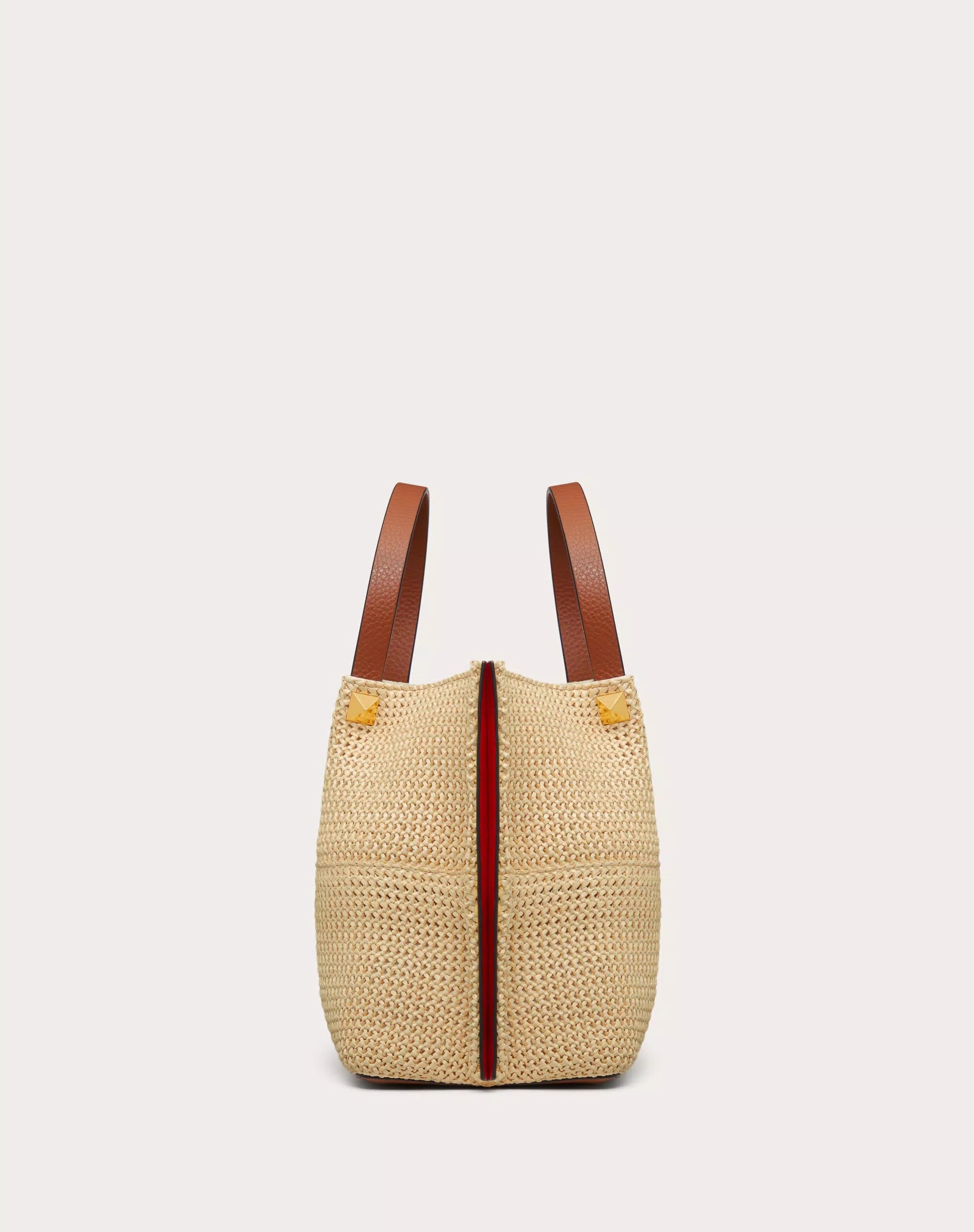 Medium Straw Summer Tote Valentino Bag